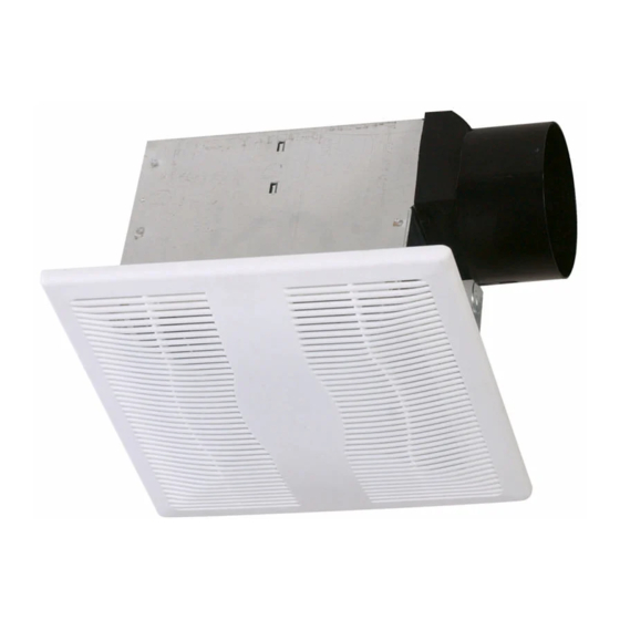 Air King Exhaust Fan AS120 Specifications