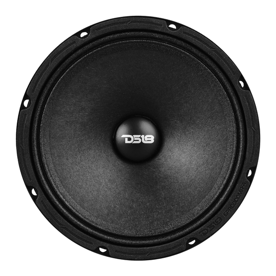 DS18 6PRO300MR-4 Owner's Manual