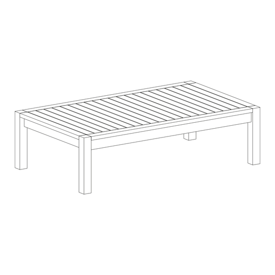 Urban Barn Tulum 223017 Assembly Instructions