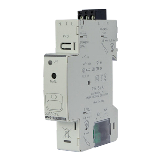 AVE domina Pro 53ABR1S Manual