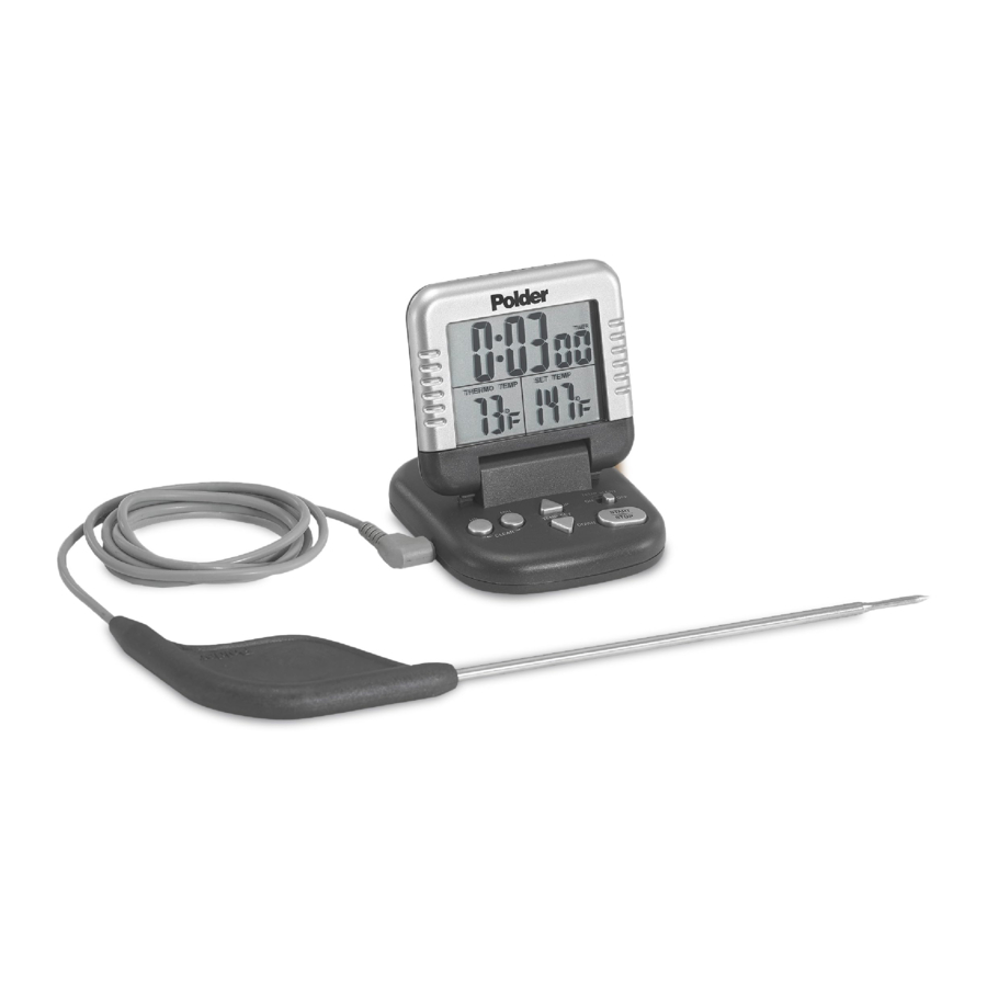 Polder THM-362-86 - Digital Thetmometer Manual