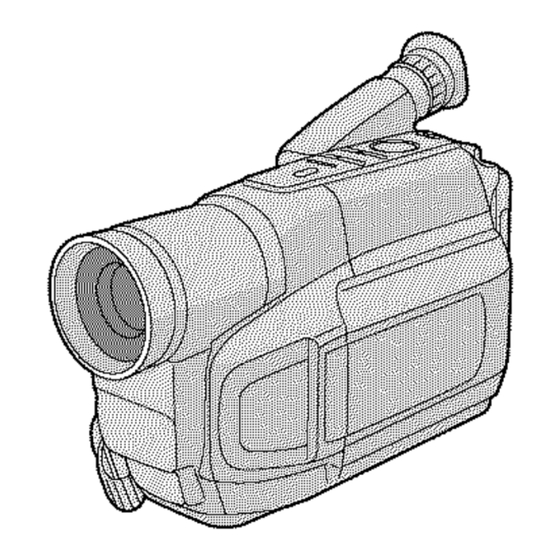 JVC GR-AXM151 Instructions Manual