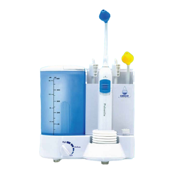 Grossan Hydro Pulse User Instructions