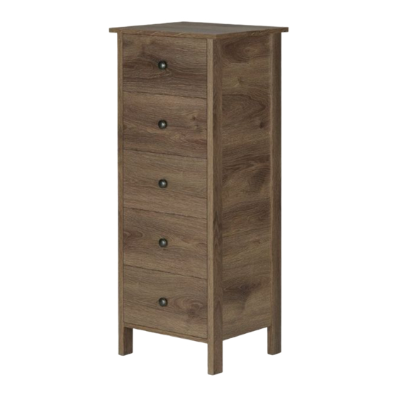 Furniture of America 5 Drawer Cabinet FGI-18603C21-L Manuals