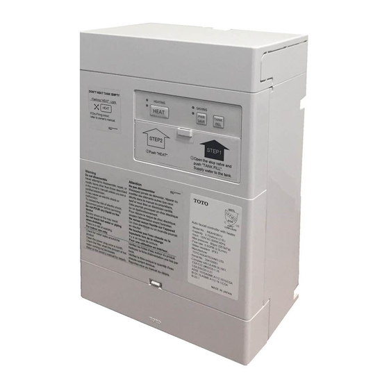 Toto REAH03B1U Installation And Owner's Manual