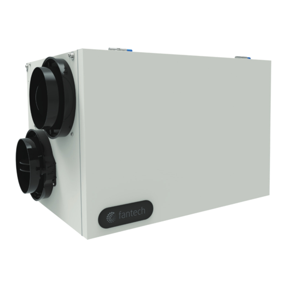 Fantech SER200 Installation Manual