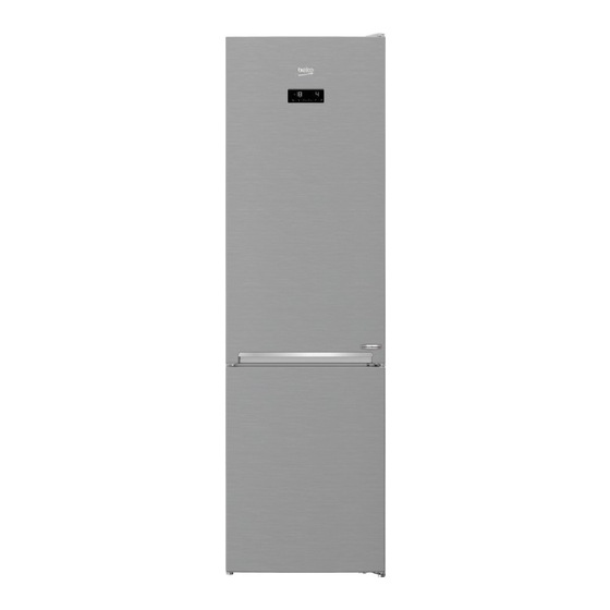 User Manuals: Beko RCNA406EO6XBN Refrigerator Freezer