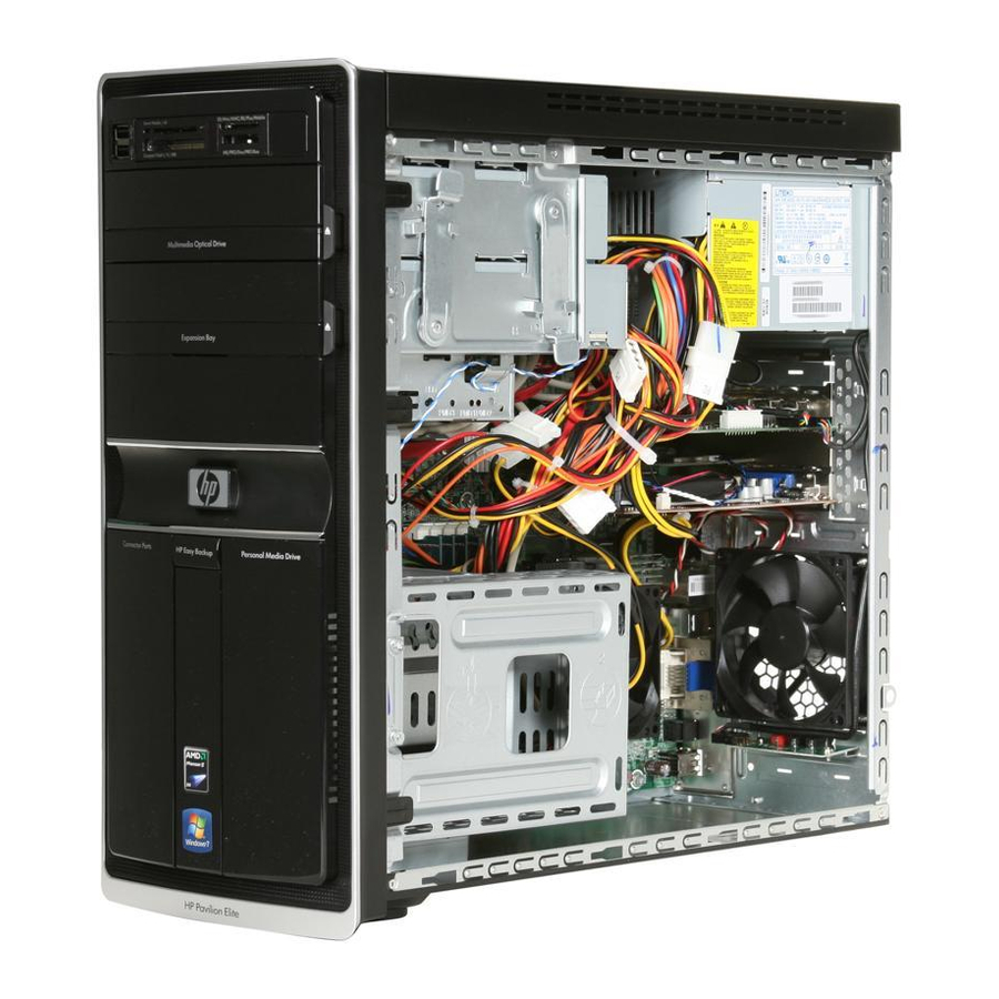 HP Pavilion Elite e9240f Specifications