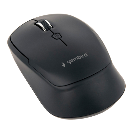 Gembird MUSW-4B-05 Manual