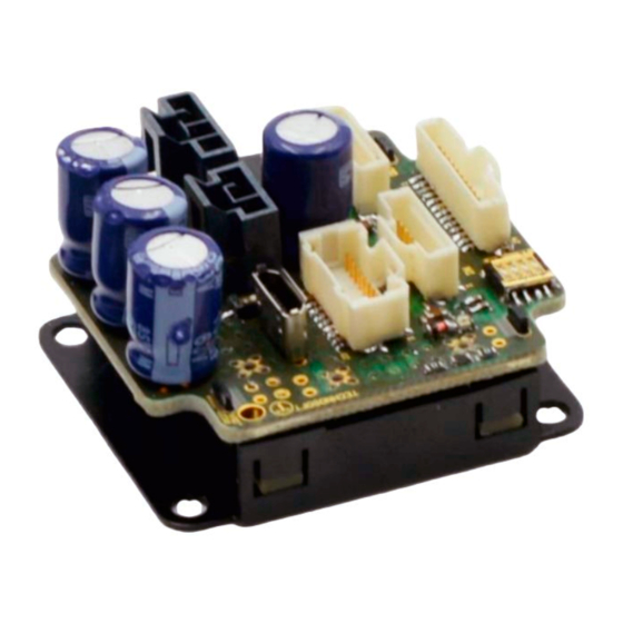 User Manuals: Technosoft Micro 4803 MZ Servo Drive