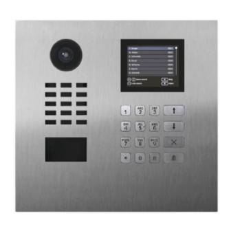 DoorBird D21 Series Installation Manual