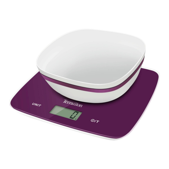 Terraillon CHEF 8 + BOL Manual