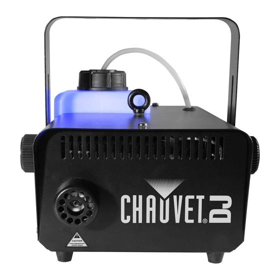 Chauvet Hurricane 1101 Quick Reference Manual