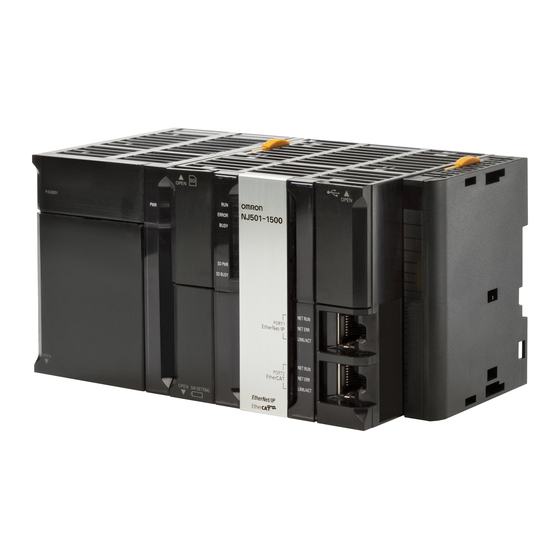 Omron NJ501-1400 User Manual