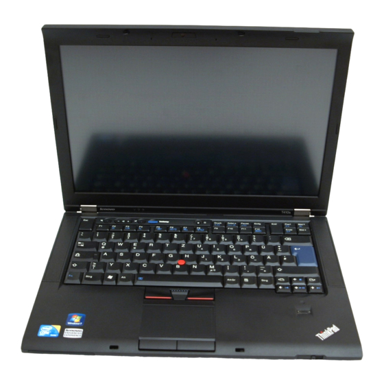 Lenovo ThinkPad T410S Manuals