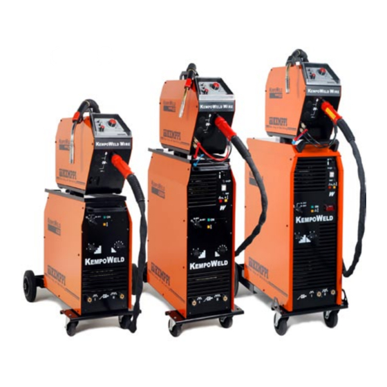 Kemppi KEMPOWELD 4200 Operation Instructions Manual