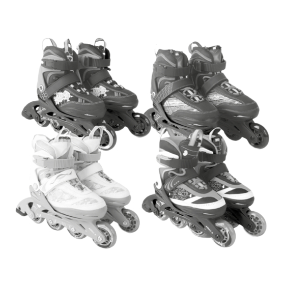 Crivit 103849 Kids Inline Skates Manuals