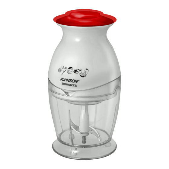 User Manuals: Johnson Sminuzza Chopper Mixer