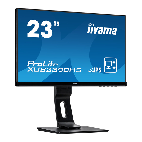 Iiyama ProLite XUB2790HS-B1 Manuals