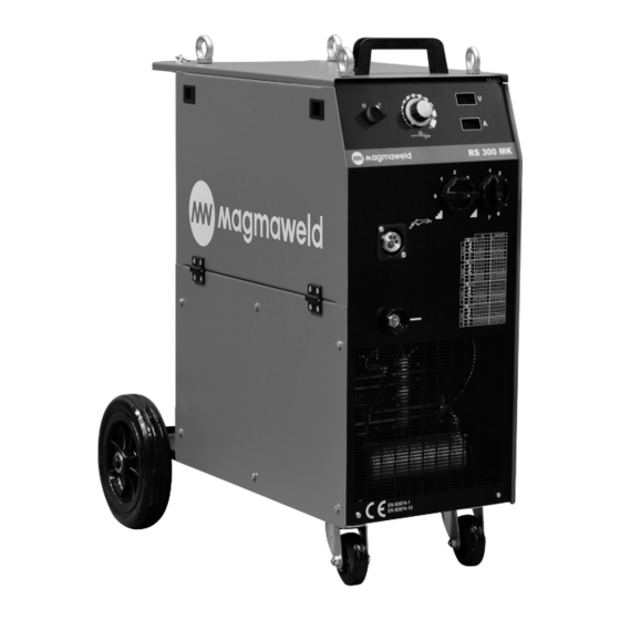 User Manuals: MAGNAWELD RS 200 MK Welding Machine