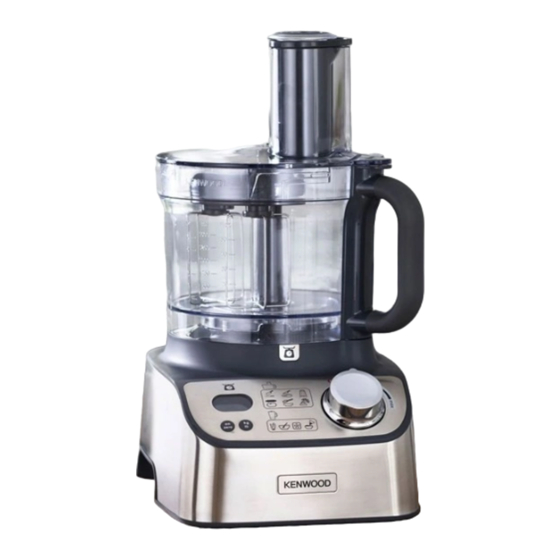 Kenwood MultiPro Express Weigh+ FDM71 Instructions Manual