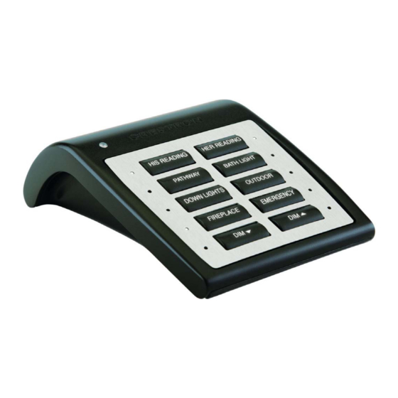 Crestron infiNET HTT-B10X Operation Manual
