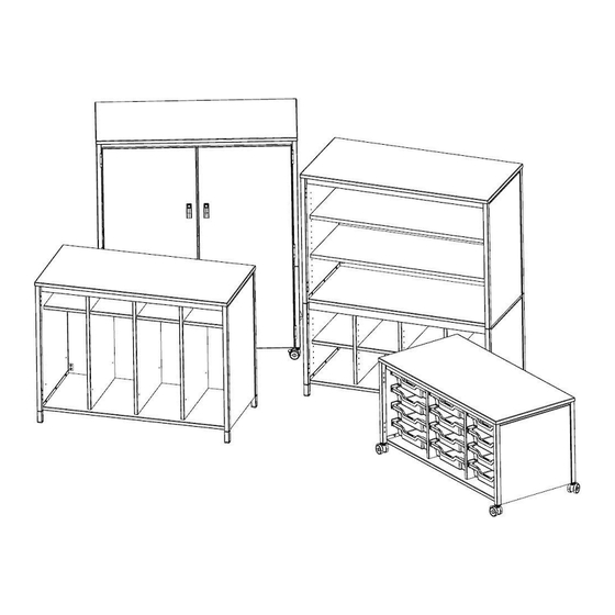 SMITH SYSTEM CONSTELLATE CLASSROOM STORAGE Assembly Instructions Manual