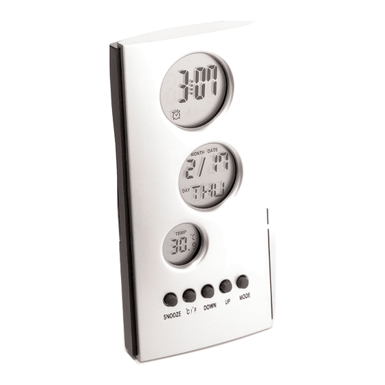 LEXIBOOK ThermoClock RL851 Instruction Manual