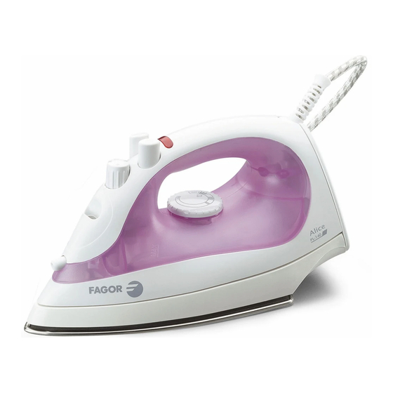 FAGOR PL-140 Iron 1400 Watts Manuals