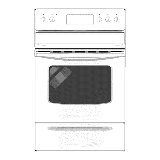 Frigidaire GLEF379DBA Use & Care Manual