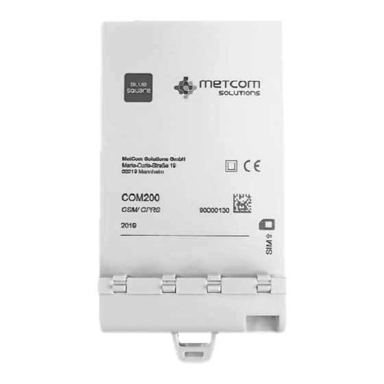 Metcom Solutions COM200 Series Product Manual
