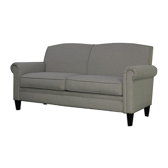 Allen + Roth Sofa 1554608 Assembly Instructions Manual