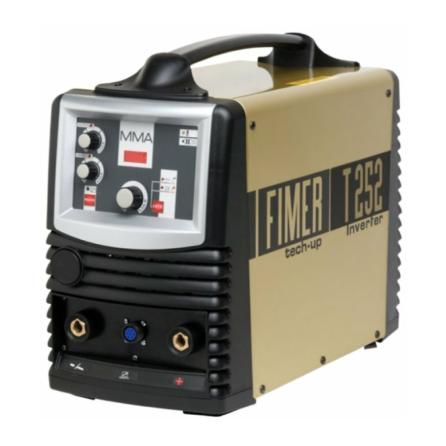 Fimer T252 Original Instructions Manual