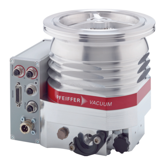 Pfeiffer Vacuum HIPACE 450 Operating Instructions Manual
