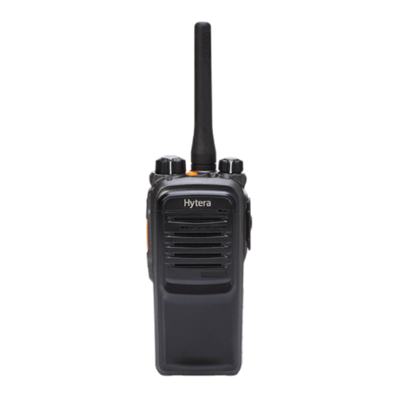 Hytera PD70XI Owner's Manual