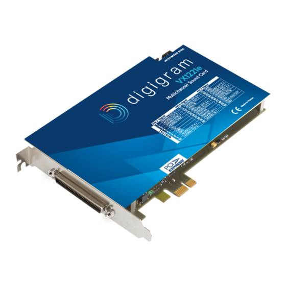 Digigram VX1221e User Manual