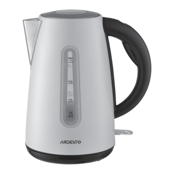 ARDESTO EKL-F300W Instruction Manual