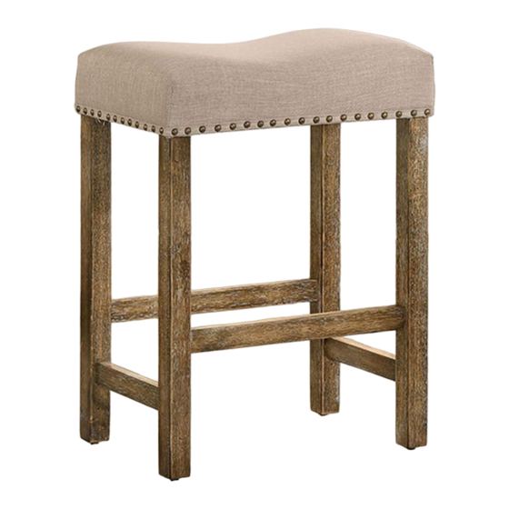 Furniture of America CM3492ST-2PK Assembly Instructions Manual