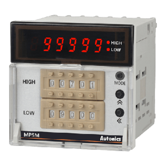 Autonics MP5M Series Product Manual