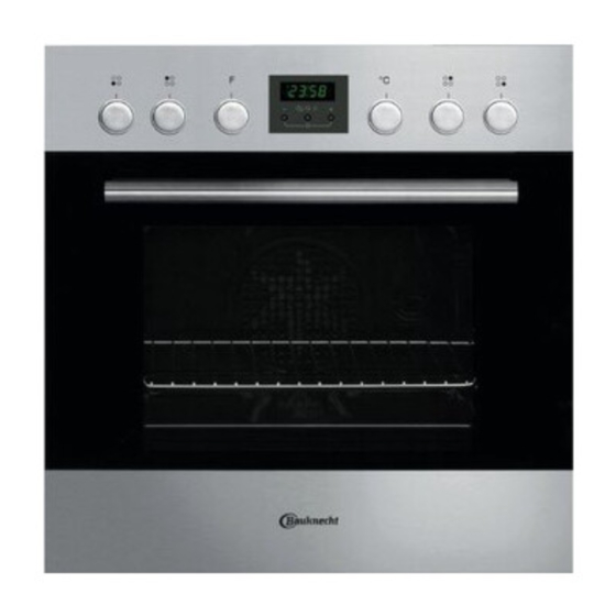 Bauknecht EMCK 7263 User And Maintenance Manual