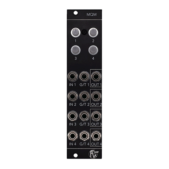 FULLY WIRED ELECTRONICS Mini Quad Mute User Manual