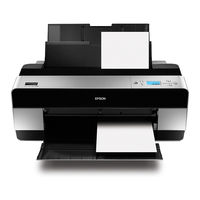 Epson 3880 - Stylus Pro Color Inkjet Printer Service Manual