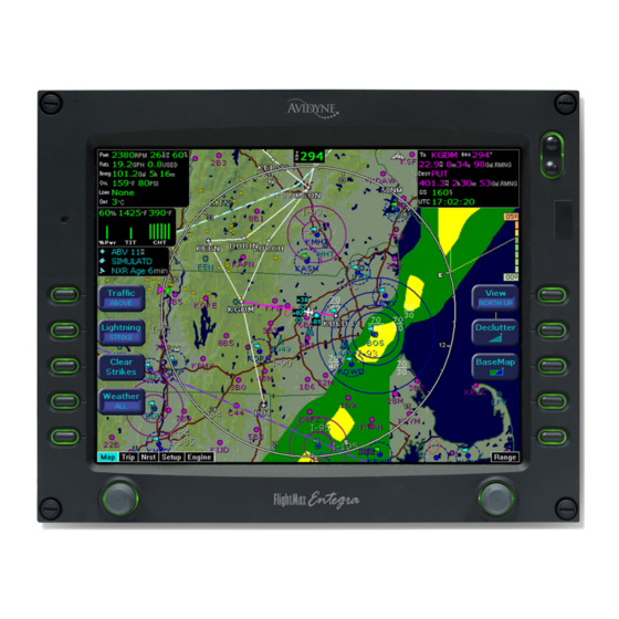 Avidyne FlightMax EX5000 Pilot's Manual