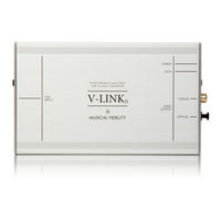 Musical Fidelity V-LINK II Instructions