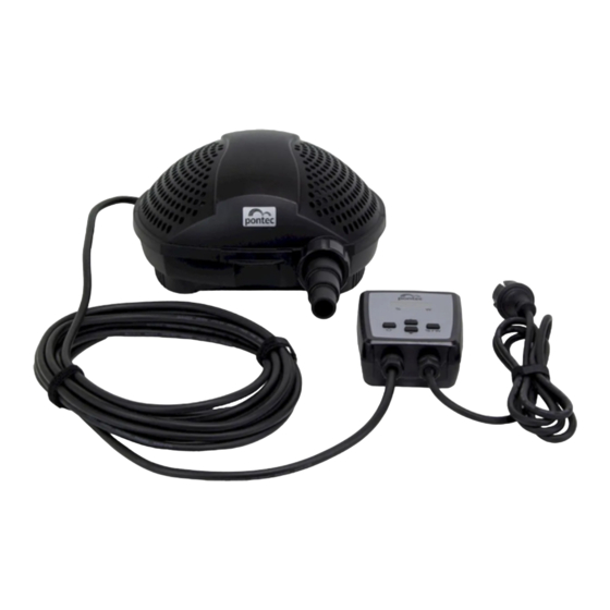 Pontec PondoMax Eco 8500 C Operating Instructions Manual