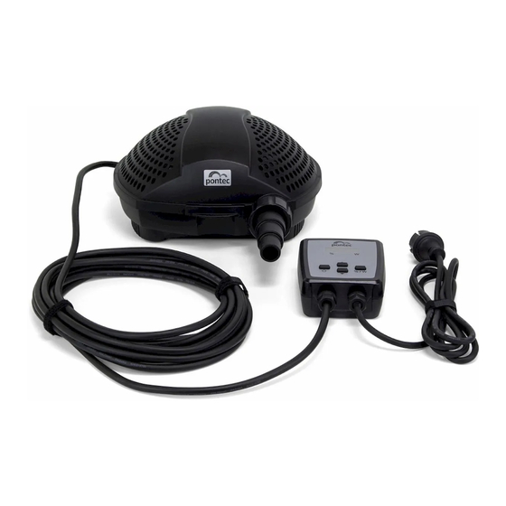Pontec PondoMax Eco 8500 C Operating Instructions Manual