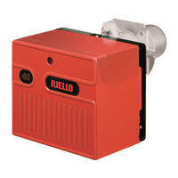 Riello Burners RIELLO 40 F5 Installation & Operating Manual