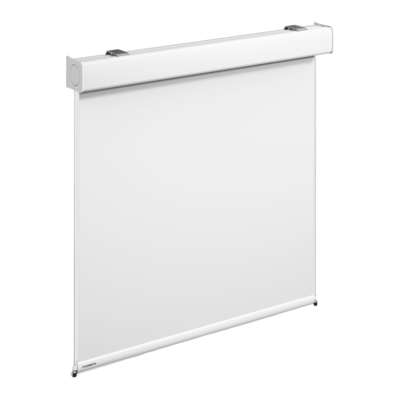 User Manuals: Dometic Rollerblind PrecisionRise Blinds