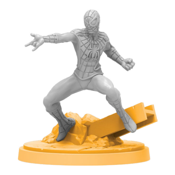 ATOMIC MASS GAMES MARVEL CRISIS PROTOCOL MINIATURES GAME SPIDERMAN PETER PARKER Assembly Manual