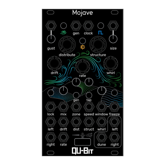 Qu-Bit Electronix Mojave Quick Start Manual
